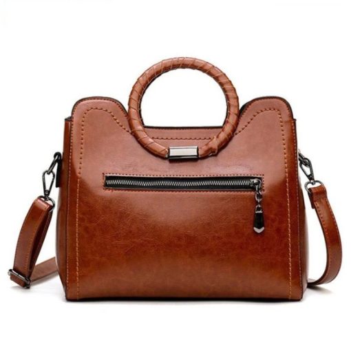 Mercedes High Class Leather Women Handbag - Image 7