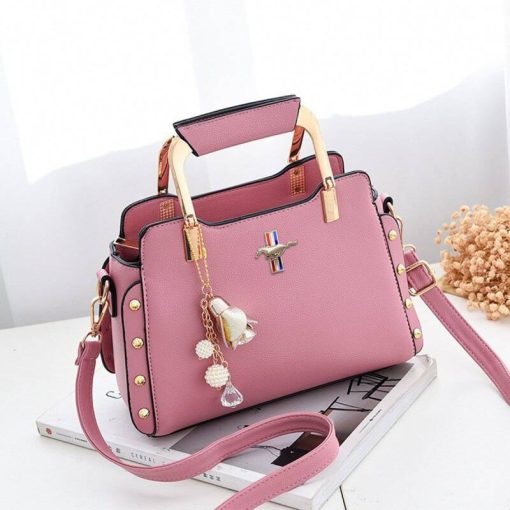 Mustang Genuine Leather Ladies Handbag - Image 4