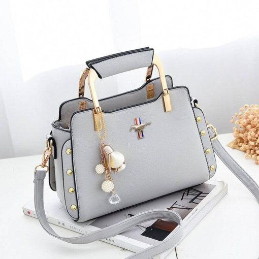 Mustang Genuine Leather Ladies Handbag - Image 5