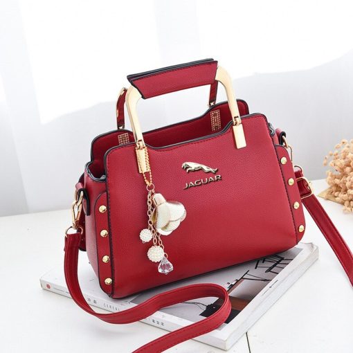 Jaguar Genuine Leather Ladies Handbag - Image 4