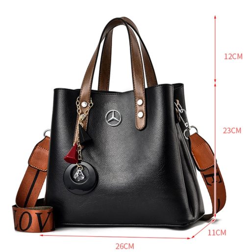 Mercedes 2022 Leather Women's Handbag - Image 11