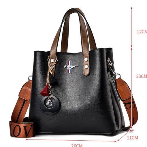 Mustang Luxury Leather Women's Handbag - Image 11