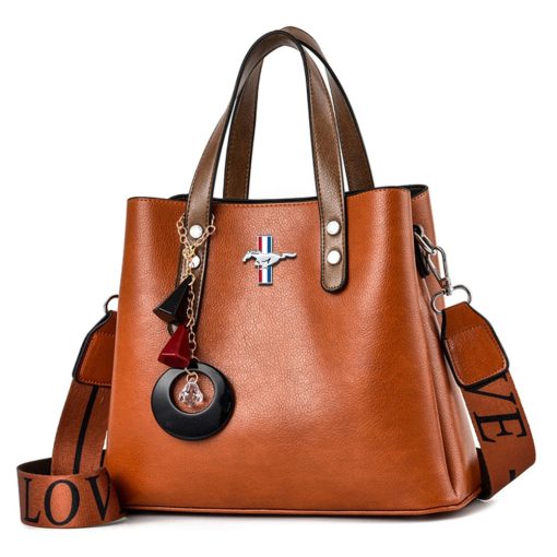 Mustang Luxury Leather Women's Handbag - Image 7