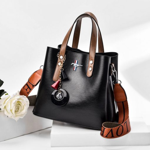 Mustang Luxury Leather Women's Handbag - Image 8