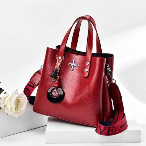 Mustang Luxury Leather Women's Handbag - Image 10