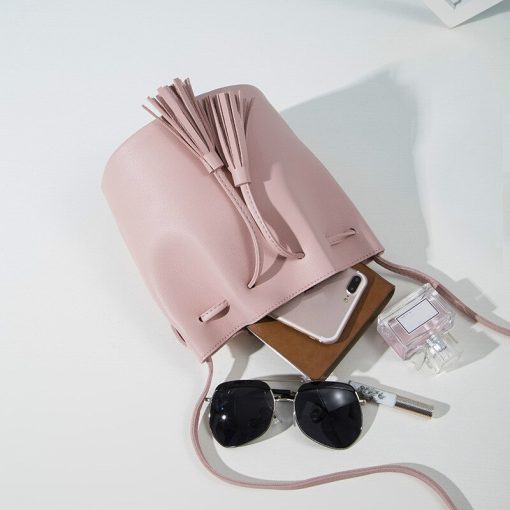 2019 Fashion Women Bucket Bag - Image 5