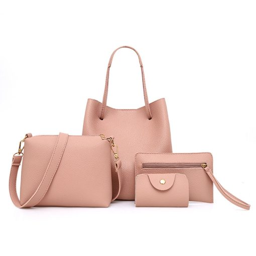SK036 Luxury Handbag With Free Matching Wallet - Image 2