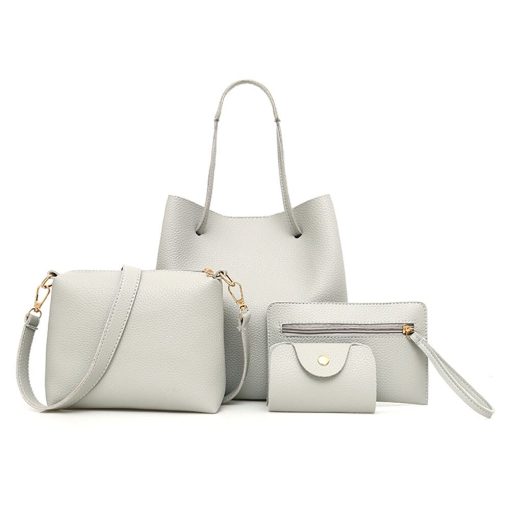 SK036 Luxury Handbag With Free Matching Wallet - Image 4