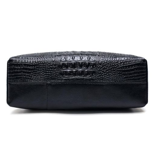 MCD Crocodile Leather Handbag With Free Matching Wallet - Image 8