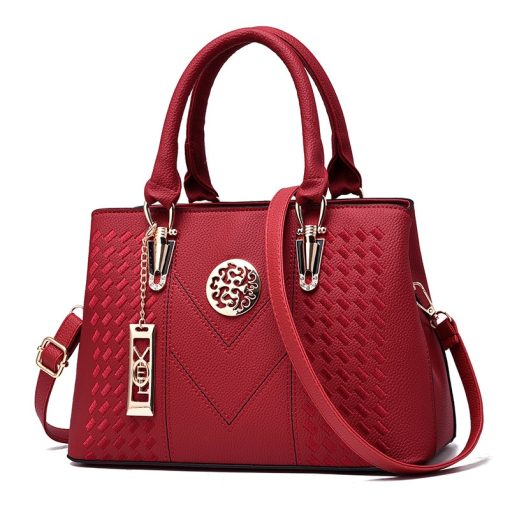 SK027 Leather Women's Handbag - Image 2