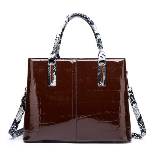 SK042 Leather Women's Handbag - Image 3