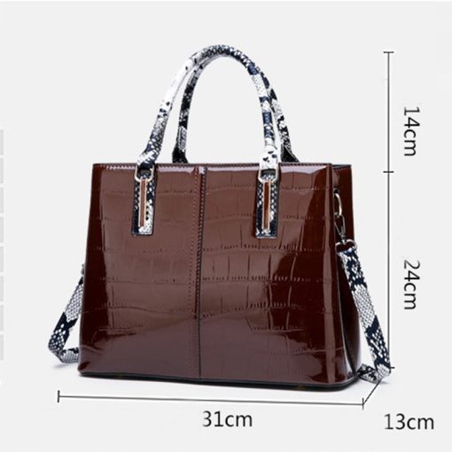 SK042 Leather Women's Handbag - Image 15
