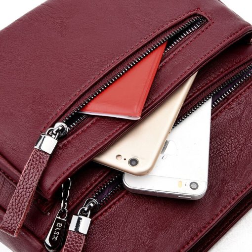 High Quality Leather Crossbody Bags - Image 4