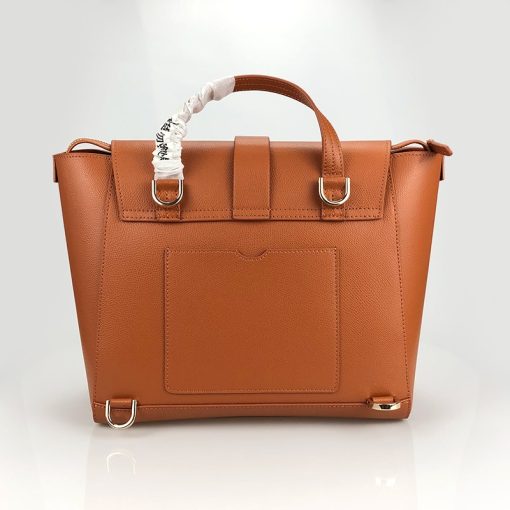 Fashionable Leather Cowhide One Shoulder Handbag - Image 3
