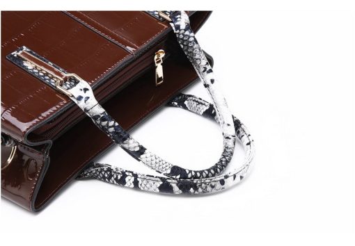 SK042 Leather Women's Handbag - Image 12
