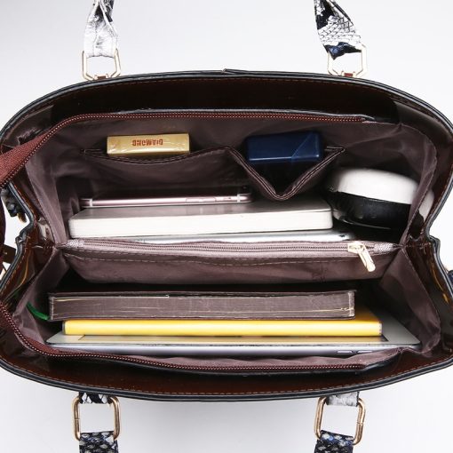 SK042 Leather Women's Handbag - Image 9