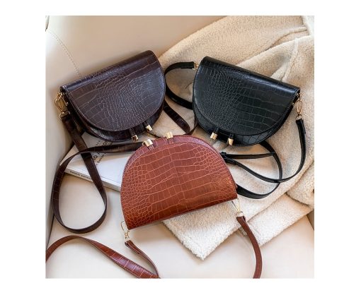 SK034 Leather Women's Handbag - Image 9