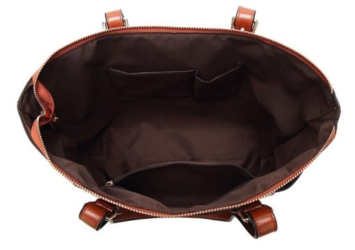 SK020 Genuine Leather Ladies Handbag - Image 6
