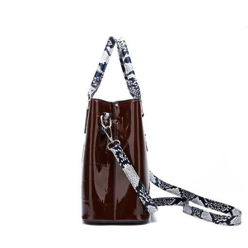 SK042 Leather Women's Handbag - Image 6