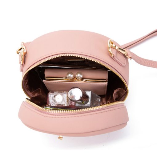 Hot Circular Design Fashion Women Shoulder Bag - Image 6