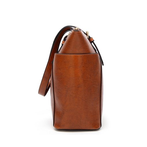 SK020 Genuine Leather Ladies Handbag - Image 2