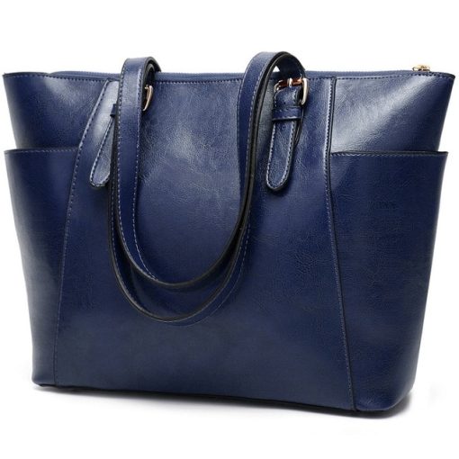 SK020 Genuine Leather Ladies Handbag - Image 4