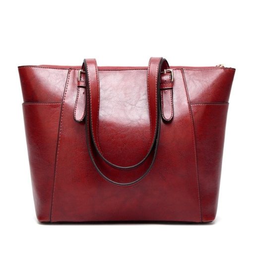 SK020 Genuine Leather Ladies Handbag - Image 3