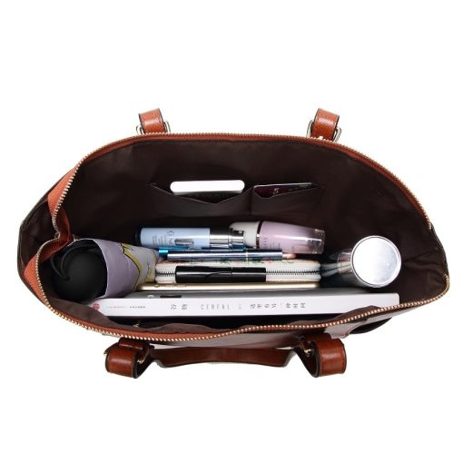 SK020 Genuine Leather Ladies Handbag - Image 14