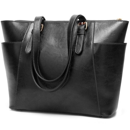 SK020 Genuine Leather Ladies Handbag - Image 5