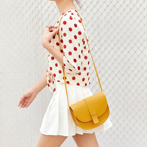 Small Women Purse Shell Messenger Bag - Image 3