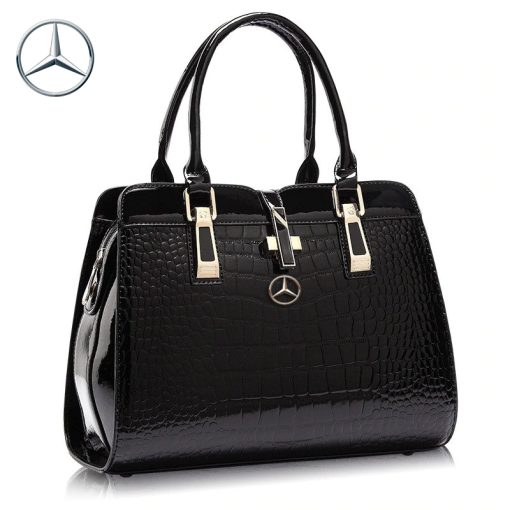 MCD Crocodile Leather Tote Bag - Image 3