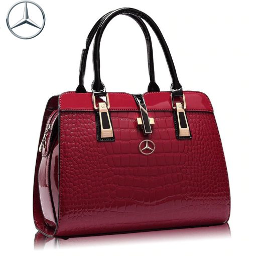MCD Crocodile Leather Tote Bag - Image 5