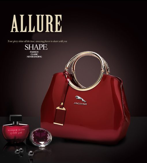 Jaguar Luxury Handbag With Free Matching Wallet - Image 7