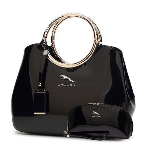 Jaguar Luxury Handbag With Free Matching Wallet - Image 4