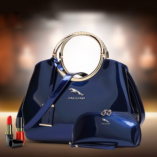 Jaguar Luxury Handbag With Free Matching Wallet