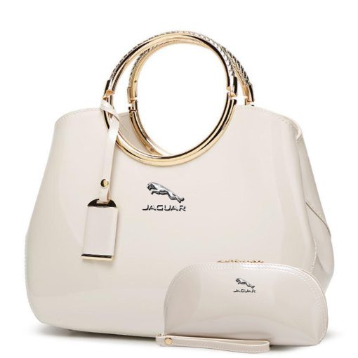 Jaguar Luxury Handbag With Free Matching Wallet - Image 5