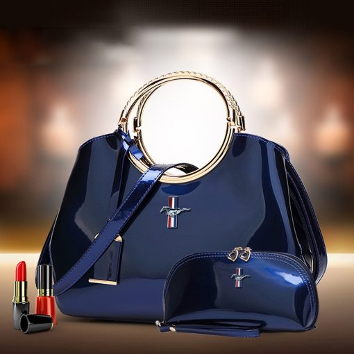 Mustang Luxury Handbag With Free Matching Wallet