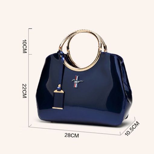 Mustang Luxury Handbag With Free Matching Wallet - Image 10