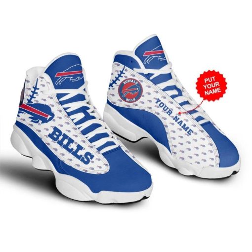 Buffalo Bills Personalized Shoes Air Jordan 13 V02 - Image 4