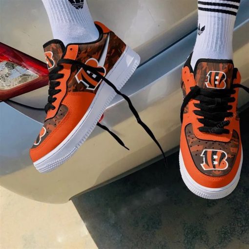 Cincinnati Bengals Sneakers Football Air Force Shoes V52 - Image 4