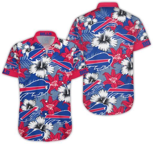 BFBI Hawaiian Shirts Blue Red V03 - Image 4