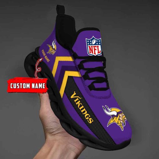 Minnesota Custom Name Max Soul Shoes V08 - Image 3