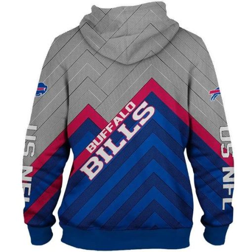 Buffalo Bills Lowest Price Hoodies 3D Men V42 - Image 3