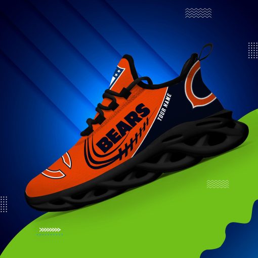 Chicago Bears Shoes Custom Max Soul Shoes V06 - Image 4