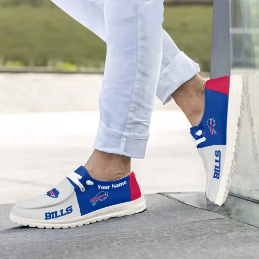 Buffalo Bills Hey Dude Custom Name Shoes V10 - Image 4
