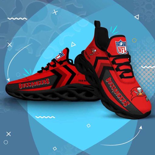 Tampa Bay Buccaneers Custom Name Max Soul Shoes V08 - Image 5