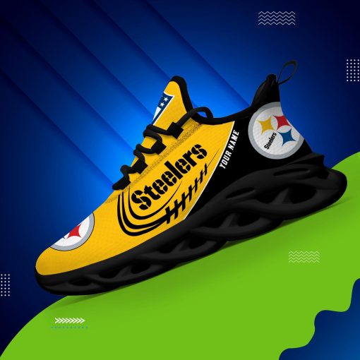 Pittsburgh Steelers Shoes Max Soul Luxury Sneakers V06 - Image 9
