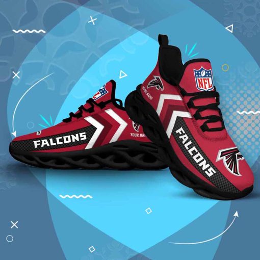 Atlanta Falcons Custom Name Max Soul Shoes V08 - Image 5