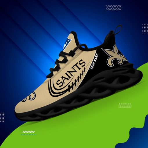 New Orleans Saints Shoes Max Soul Luxury Sneakers V06 - Image 9