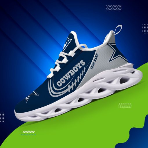 Dallas Cowboys Custom Name Max Soul Shoes V06 - Image 8